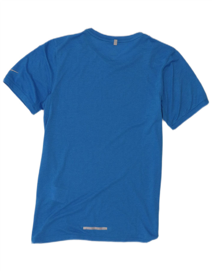 Nike Dri Fit majica kratkih rukava, mali plavi poliester