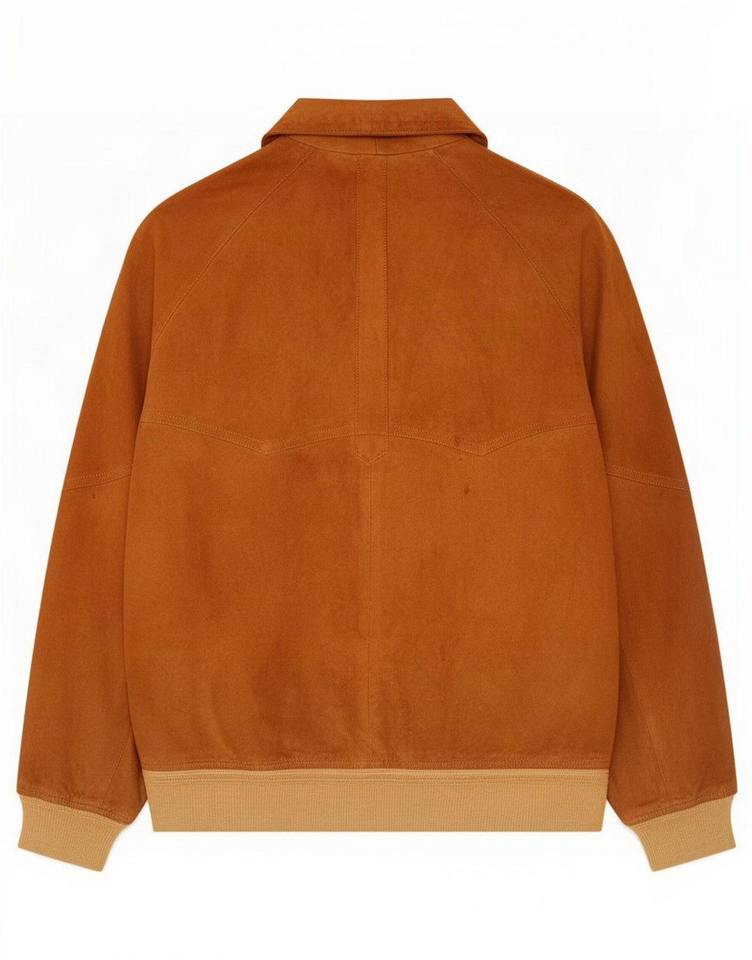 Vintage muška bomber jakna od brušene kože IT 52 XL smeđe boje
