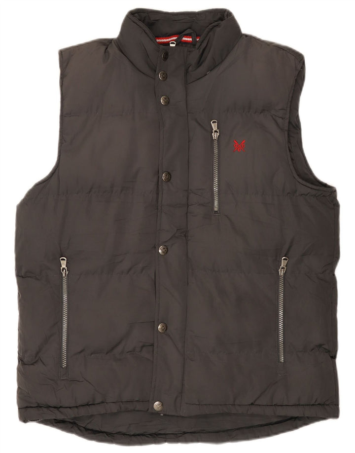 Crew Clothing Muška podstavljena jakna UK 38 srednje sivi poliester