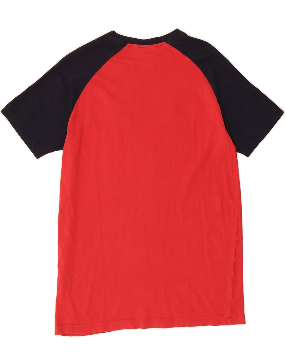 CHAMPION Mens Graphic T-Shirt Top Medium Red Colourblock Cotton Vintage Champion and Second-Hand Champion from Messina Hembry 