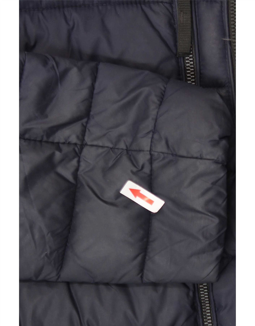 Muška podstavljena jakna Calvin Klein UK 40 Large Navy Blue Nylon