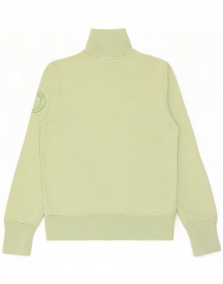BACI & ABBRACCI Womens Graphic Trenirka Top Jacket UK 12 Medium Green