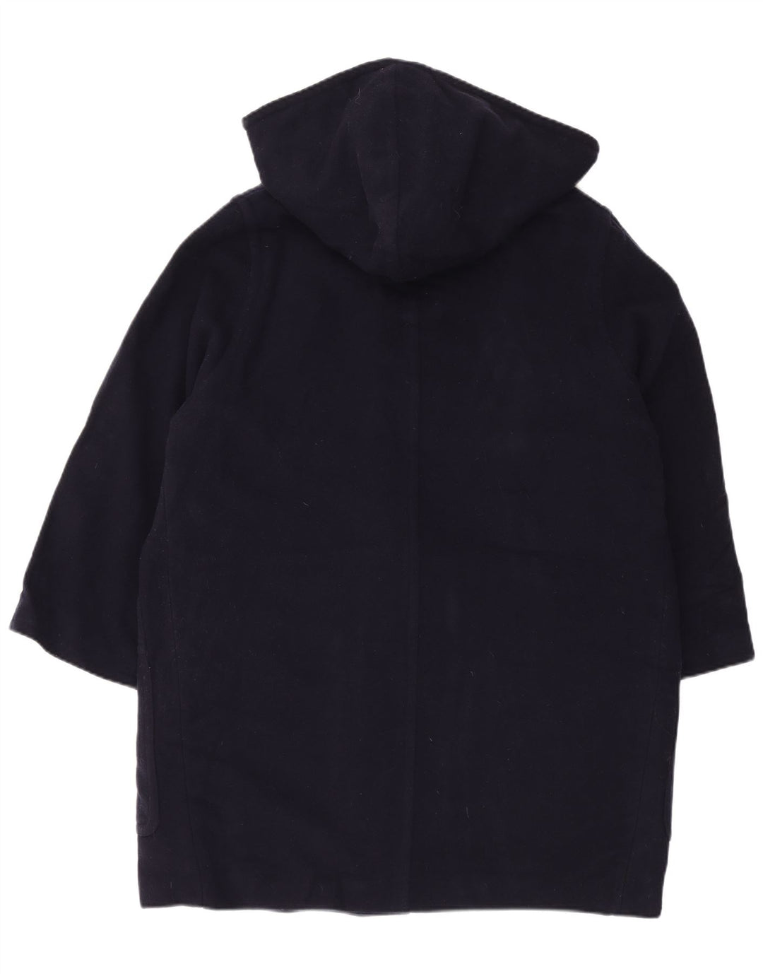 LAURA ASHLEY Ženski preveliki duffle kaput s kapuljačom UK 14 Veliki tamnoplavi