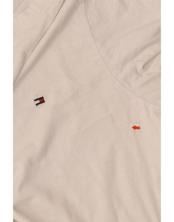 Tommy Hilfiger muška majica kratkih rukava standardnog kroja Mala bijela pamučna majica