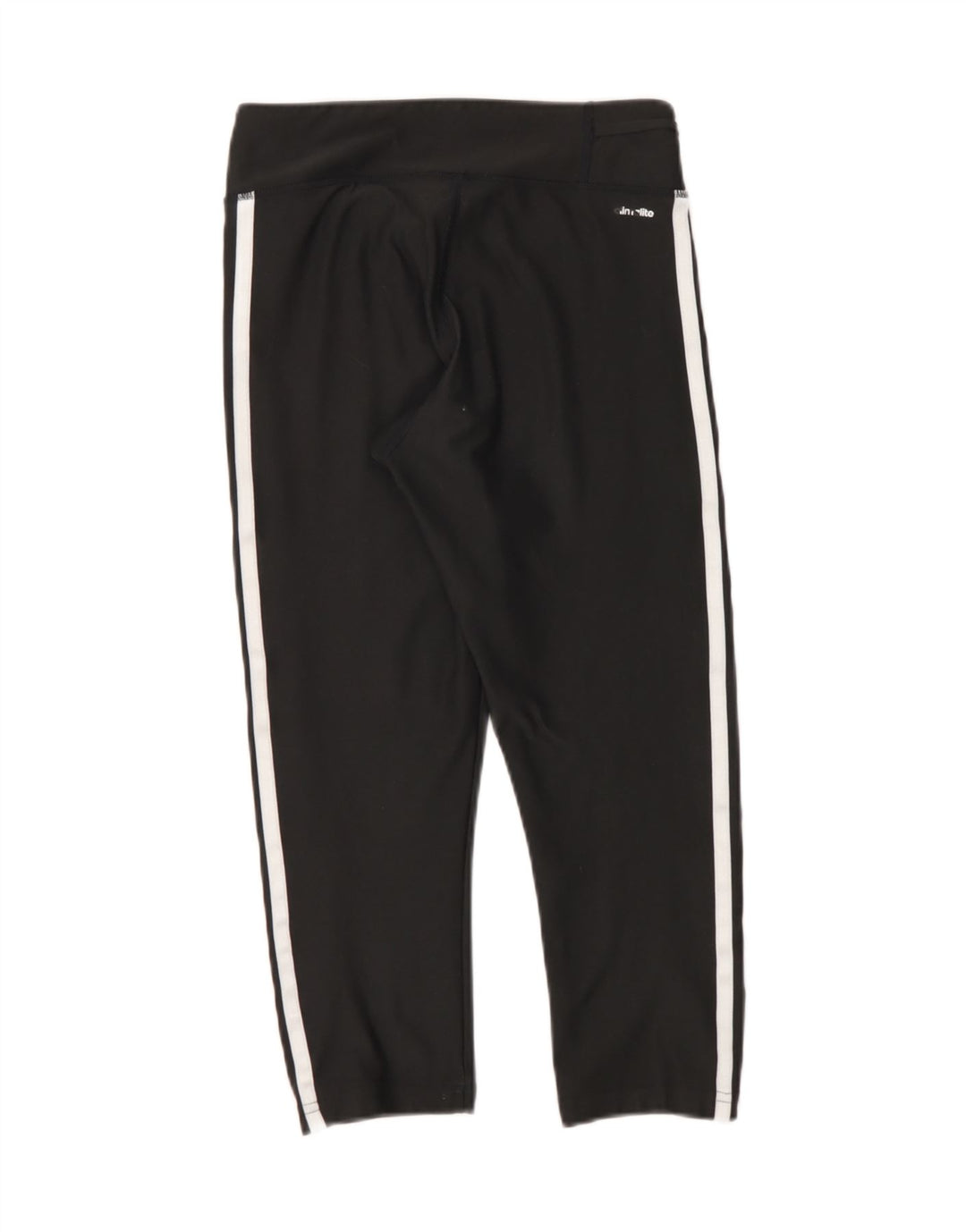 ADIDAS Womens Climalite Capri Leggings UK 4 XS  Black Polyester Vintage Adidas and Second-Hand Adidas from Messina Hembry 