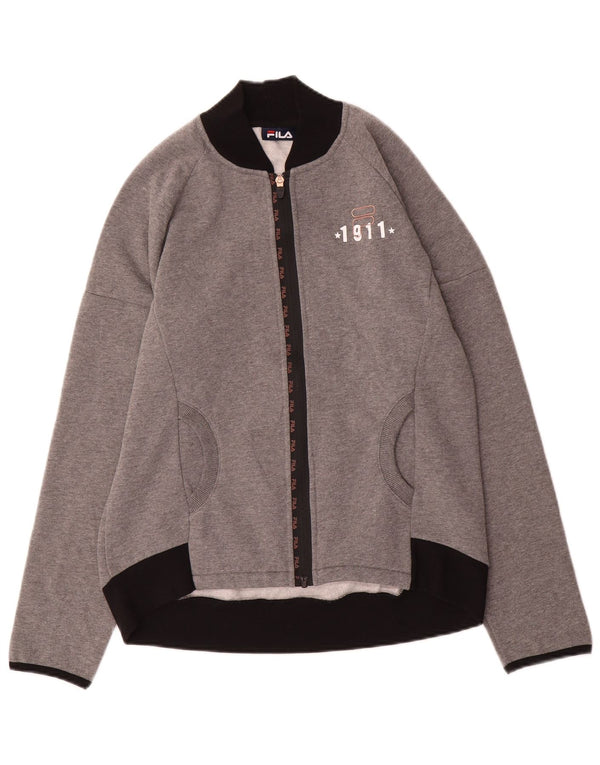 Fila ženska gornja jakna trenirke standardnog kroja UK 18 XL u sivoj boji