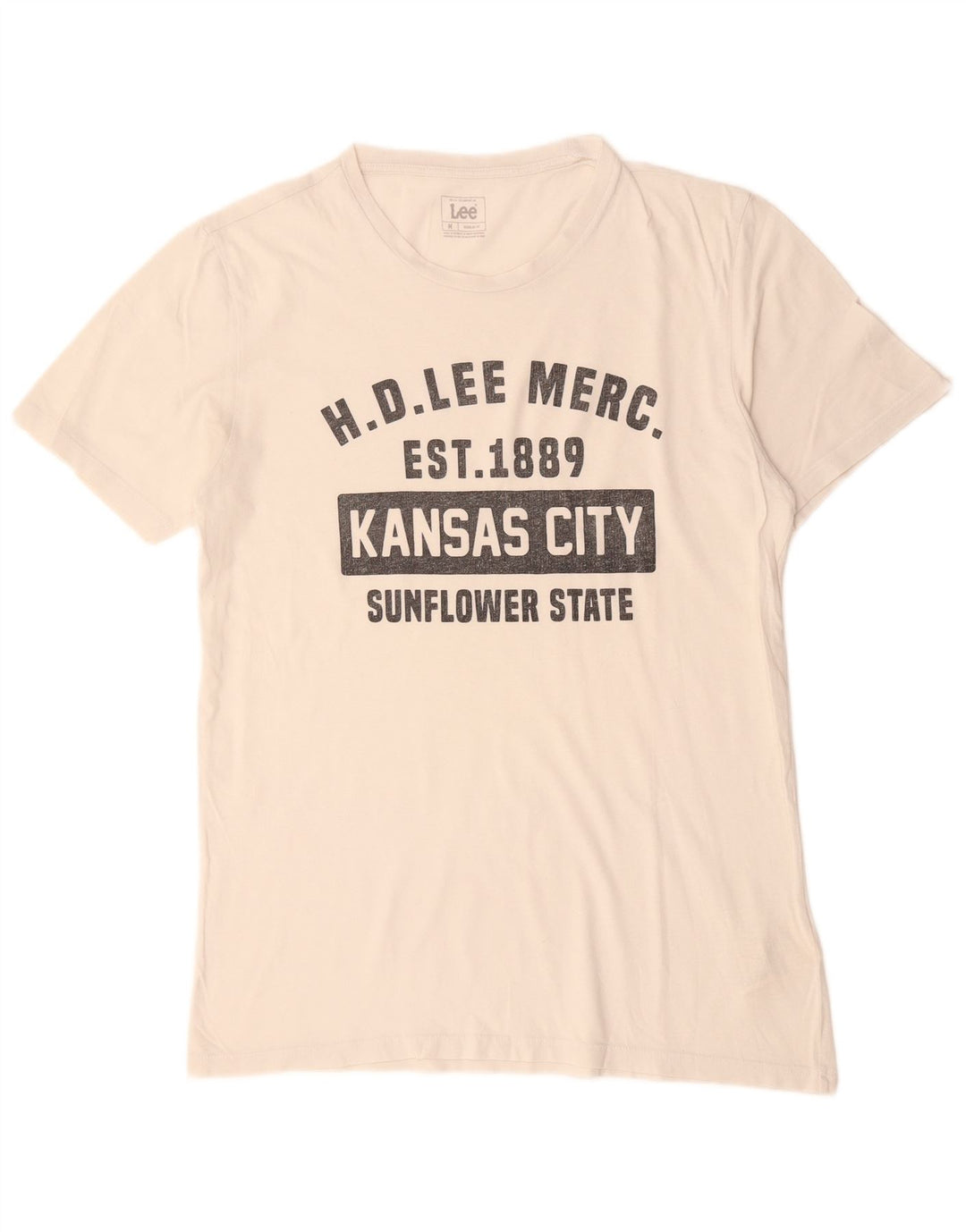 LEE Muška majica kratkih rukava s grafičkim motivima srednjeg kroja, pamuk srednje boje