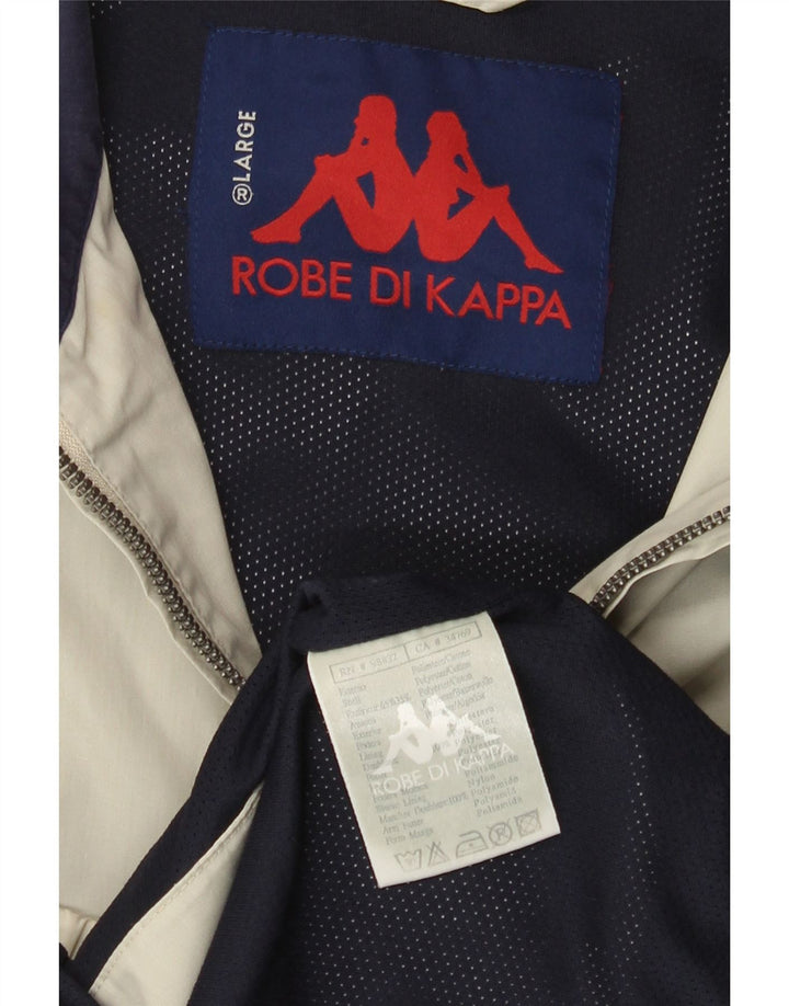 Kappa muška bomber jakna UK 40 veliki bež poliester