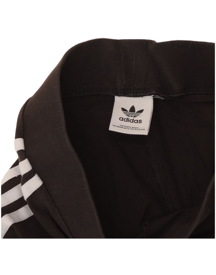 ADIDAS Girls Leggings 9-10 Years Black