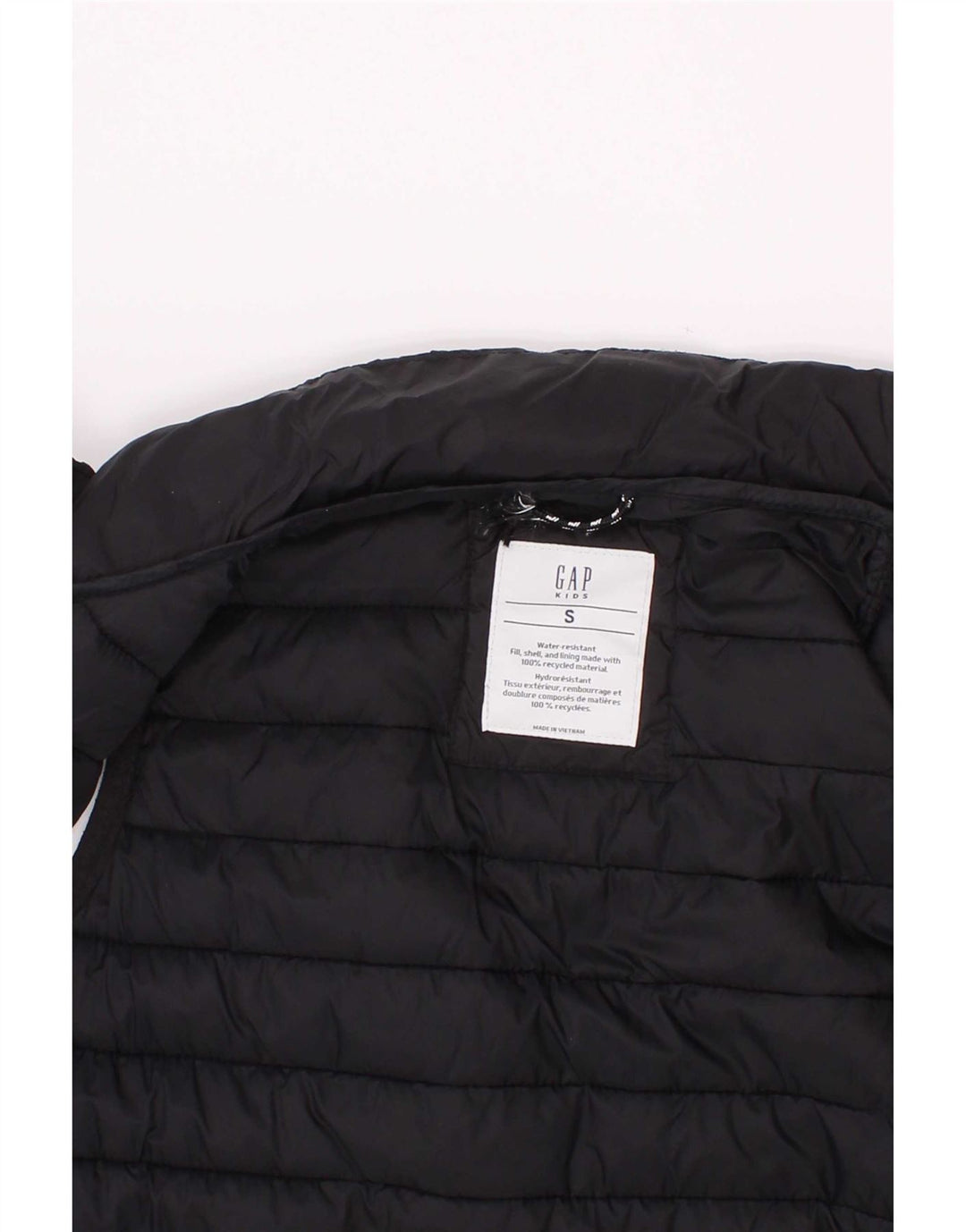 Gap Boys Padded Gilet 6-7 Years Small Navy Blue Najlon
