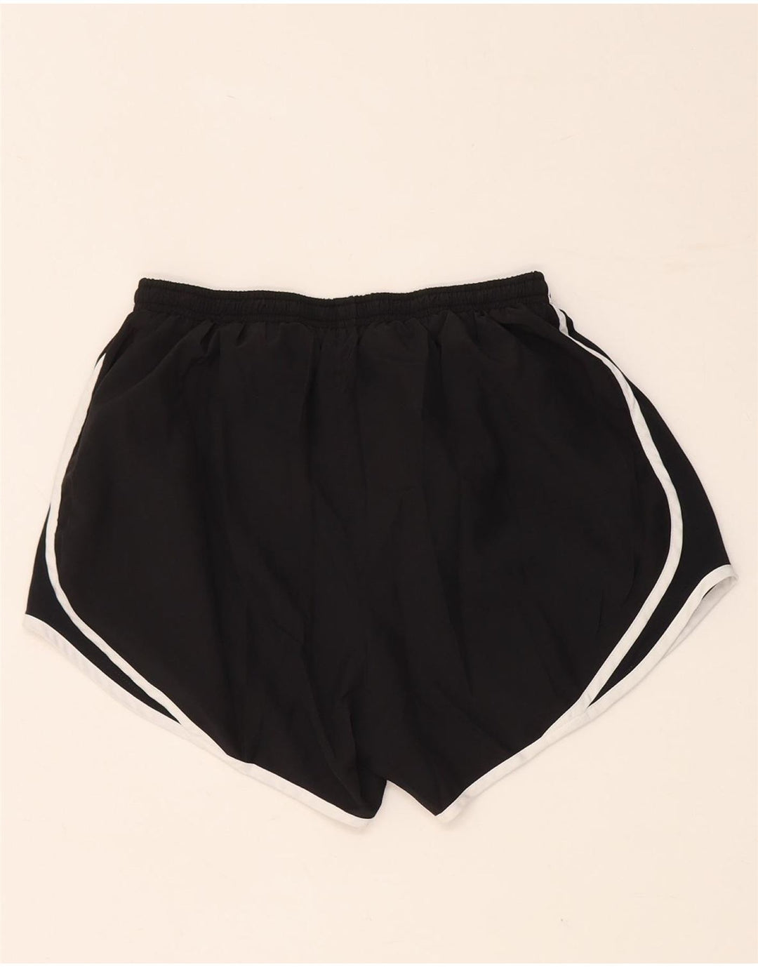 NIKE Ženske Dri Fit Sportske Kratke Hlače UK 8 Mali crni poliester