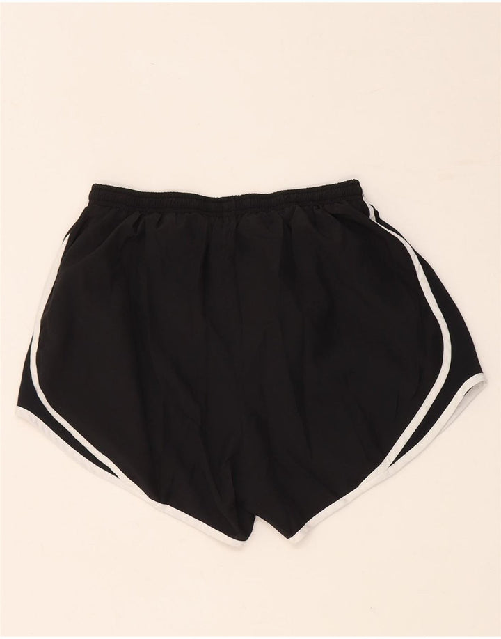 NIKE Ženske Dri Fit Sportske Kratke Hlače UK 8 Mali crni poliester