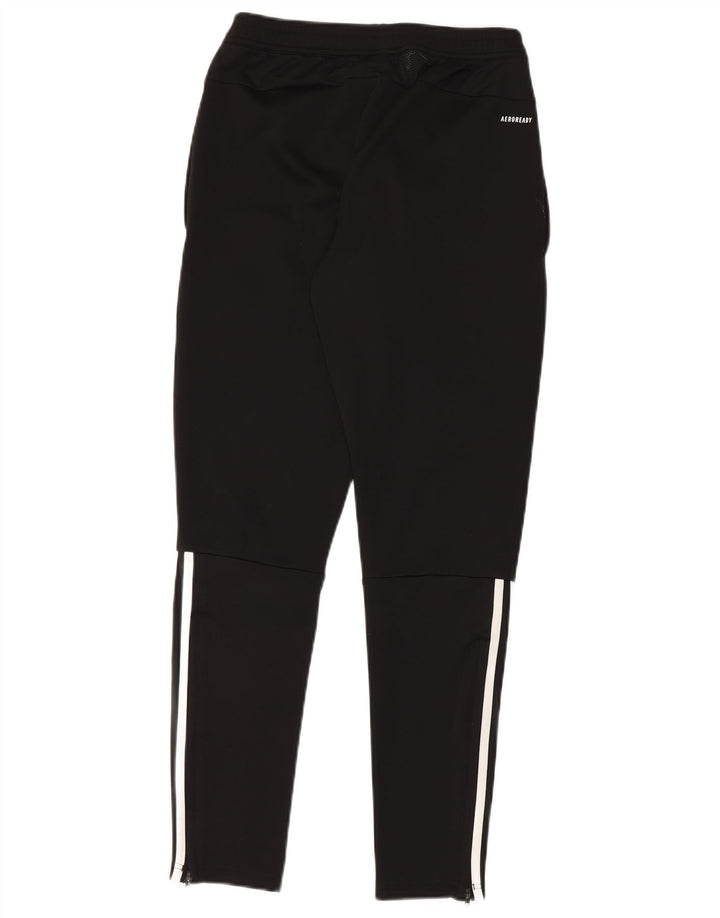 Adidas muške Aeroready hlače za trenirku Male crne poliesterske hlače