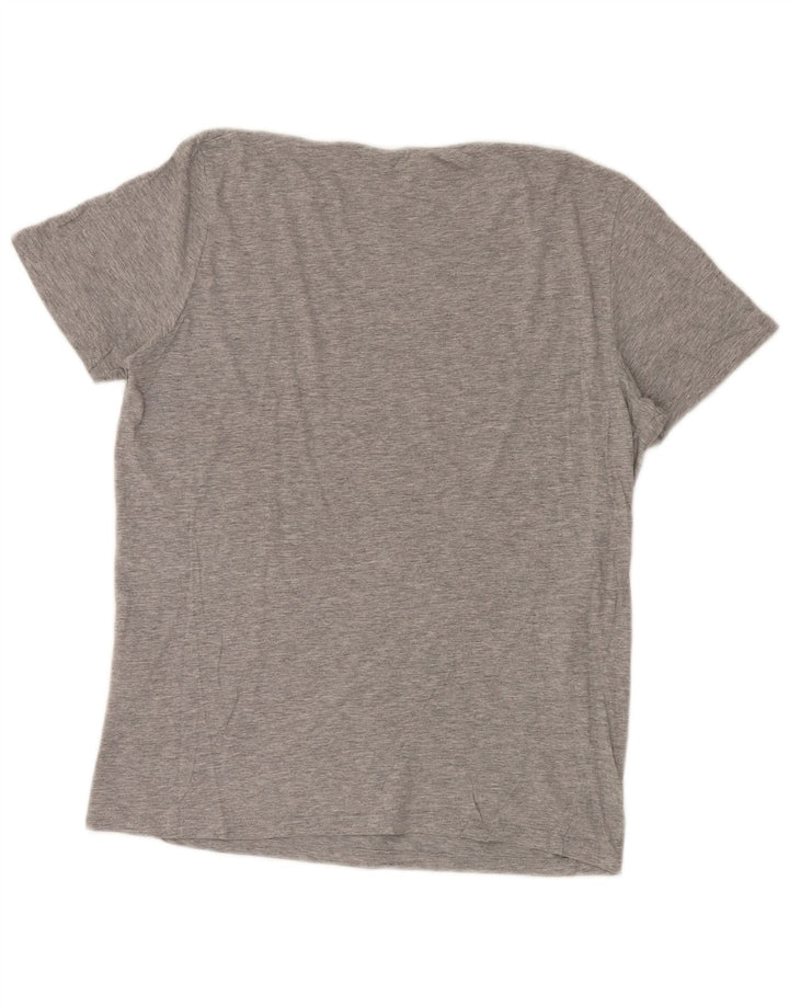 JACK & JONES Muška majica kratkih rukava velika siva viskoza
