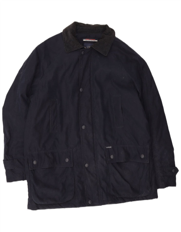 Sergio Tacchini muška pomoćna jakna UK 42 XL tamnoplavi poliester