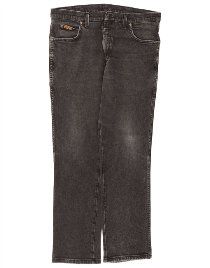 Wrangler muške ravne traperice W36 L30 sivi pamuk
