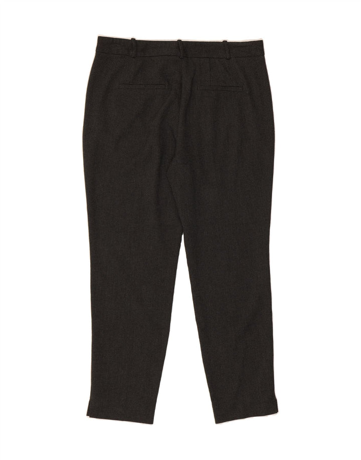 ZARA Womens Slim Chino Trousers EU 38 Medium W32 L27 Grey Check Vintage Zara and Second-Hand Zara from Messina Hembry 