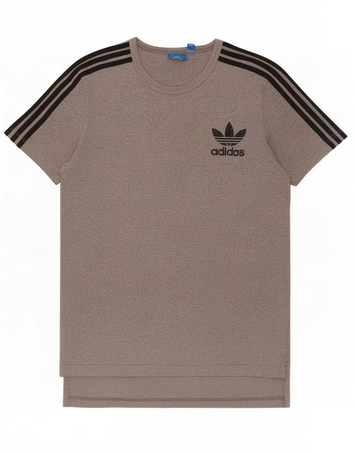 Adidas muška majica kratkih rukava Srednje sivi pamuk