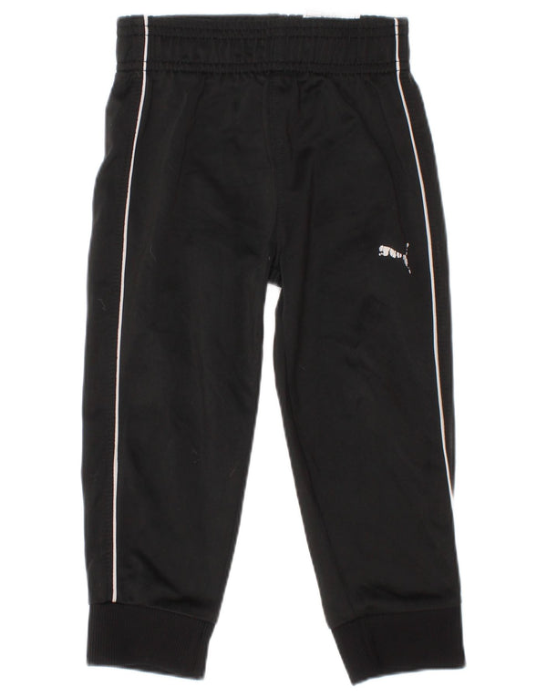 Puma Baby Boys Trenirke Hlače 18-24 mjeseca crne poliesterske