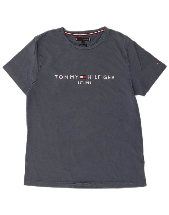 Tommy Hilfiger muška majica kratkih rukava srednje sivi pamuk