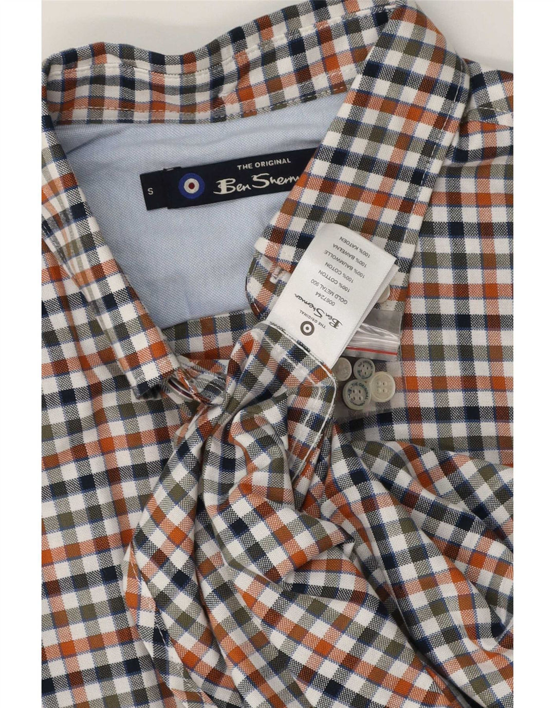 Ben Sherman muška klasična košulja malenog šarenog pamuka