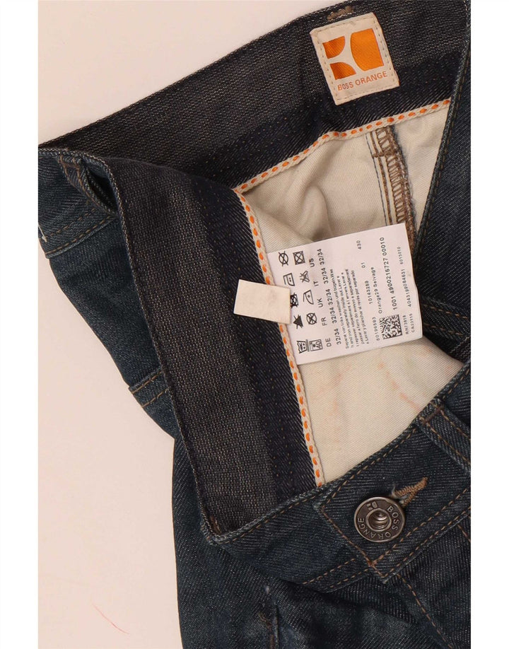 Hugo Boss Muške uske traperice W32 L34 Plavi pamuk
