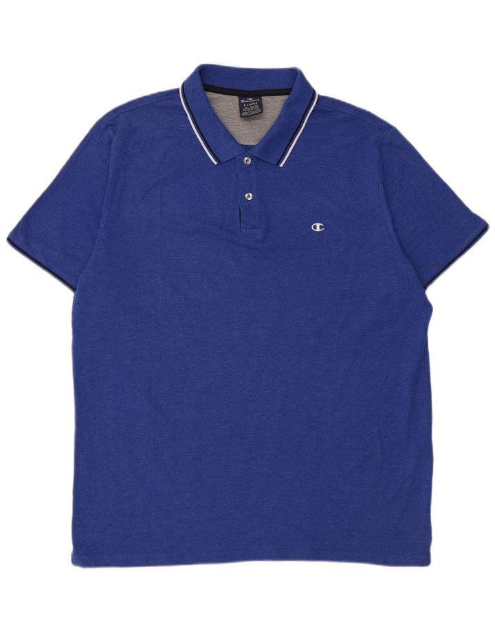 Champion muška polo majica XL plavi pamuk