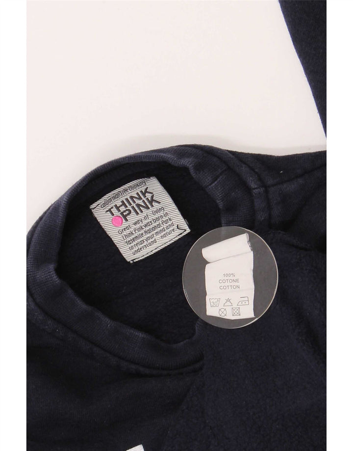 Think Pink Boys Graphic Regular Fit majica s kratkim rukavima 4-5 godina tamnoplava