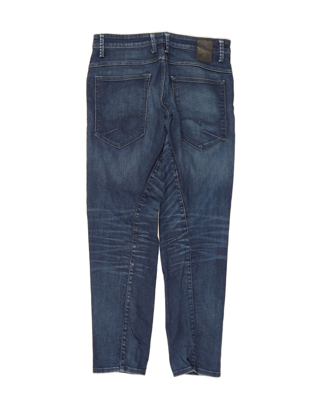 JACK & JONES Mens Slim Jeans W32 L32 Blue Cotton Vintage Jack & Jones and Second-Hand Jack & Jones from Messina Hembry 