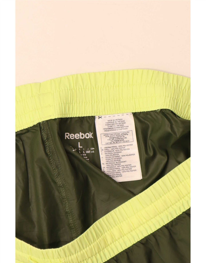 Reebok ženske sportske kratke hlače UK 16 veliki kaki poliester