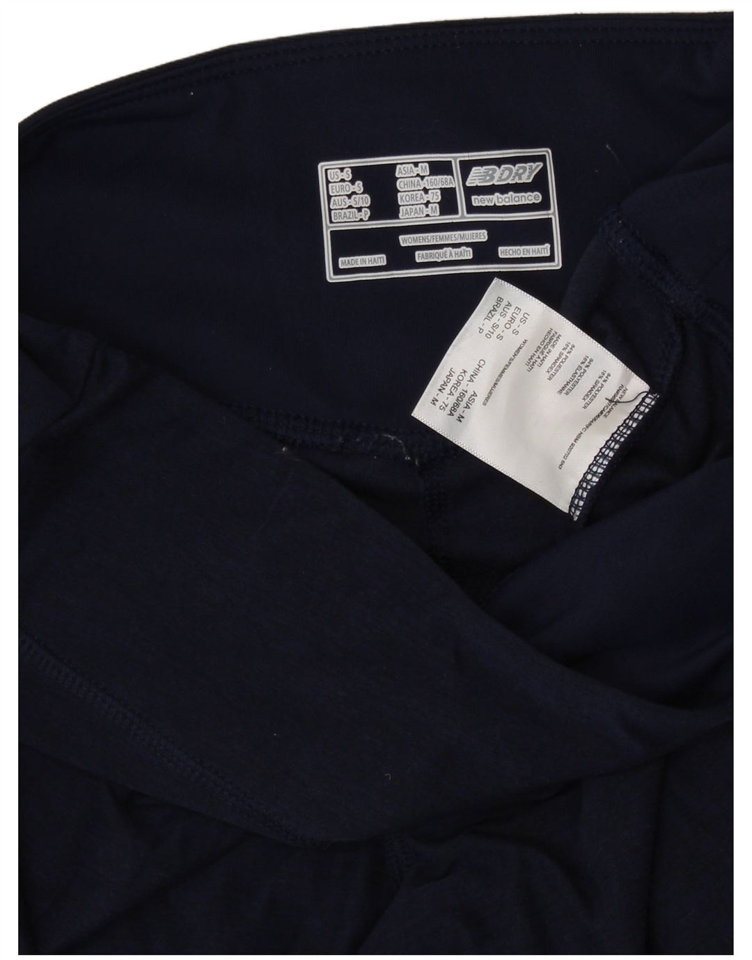 NEW BALANCE Ženske tajice UK 8 Male tamnoplave poliesterske