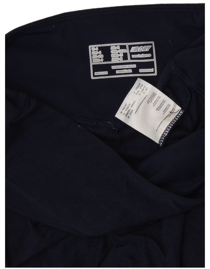 NEW BALANCE Ženske tajice UK 8 Male tamnoplave poliesterske