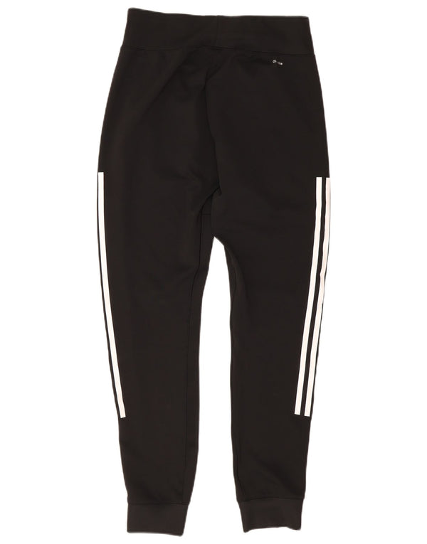 Adidas Womens Tracksuit Trousers Joggers UK 8/10 Small Black