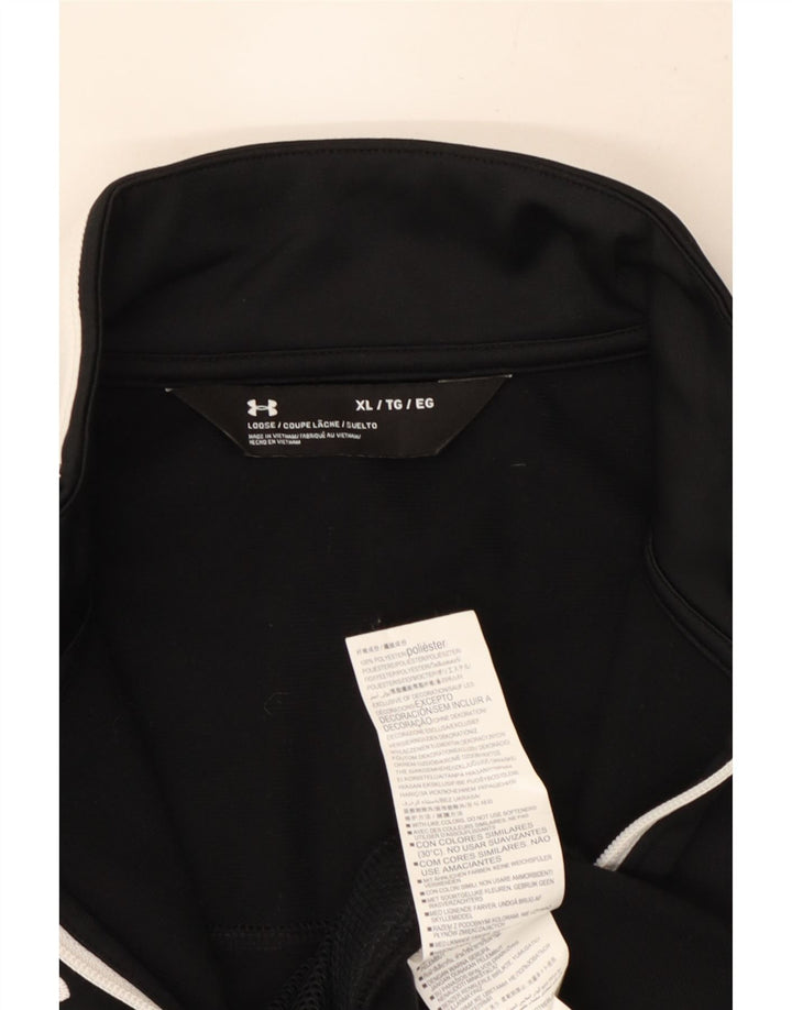 Under Armour muška trenirka gornja jakna XL crni poliester u boji