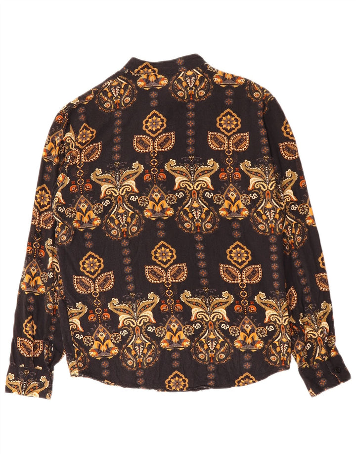 ADON muška košulja mala crna paisley boja