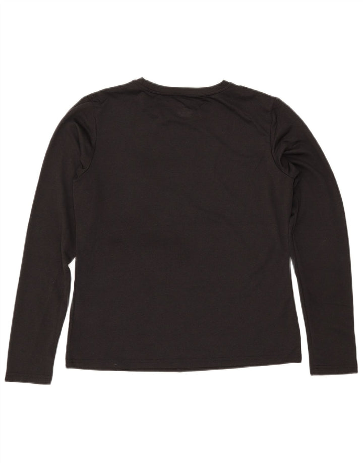 NIKE Ženska Dri Fit majica dugih rukava US 8/10 Srednje crni poliester