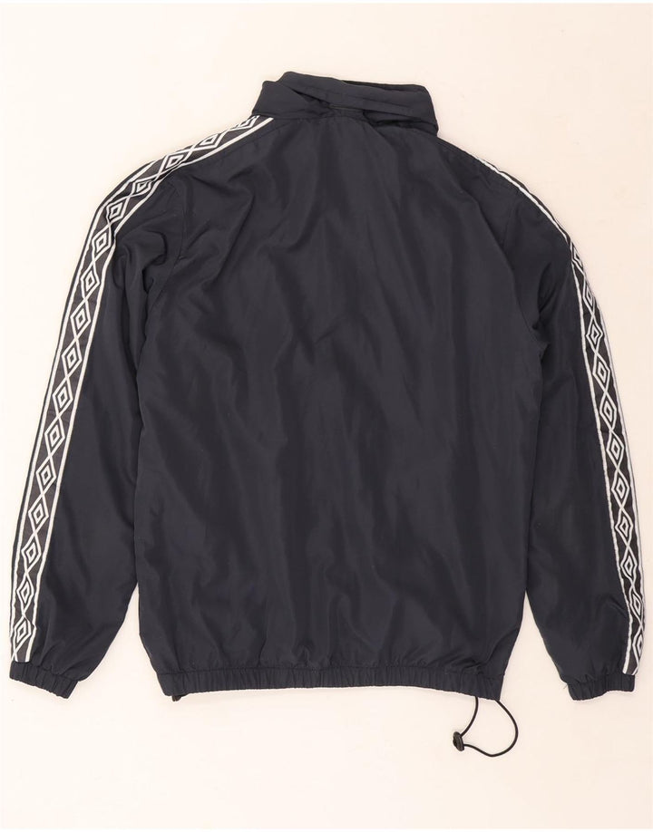 UMBRO muška trenirka s kapuljačom, mala tamnoplava poliesterska gornja jakna