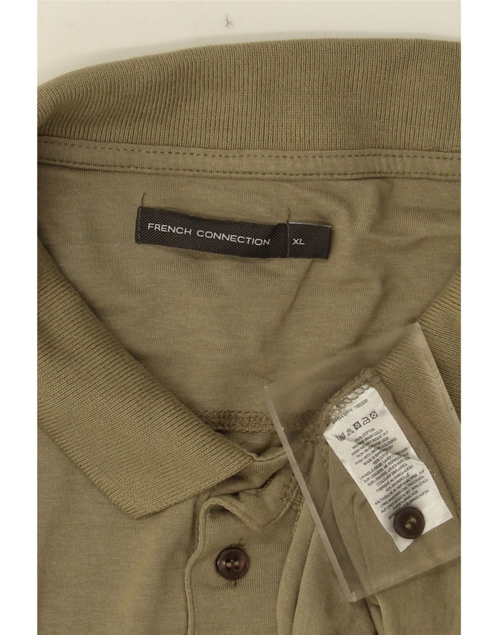 French Connection muška polo majica XL kaki pamuk