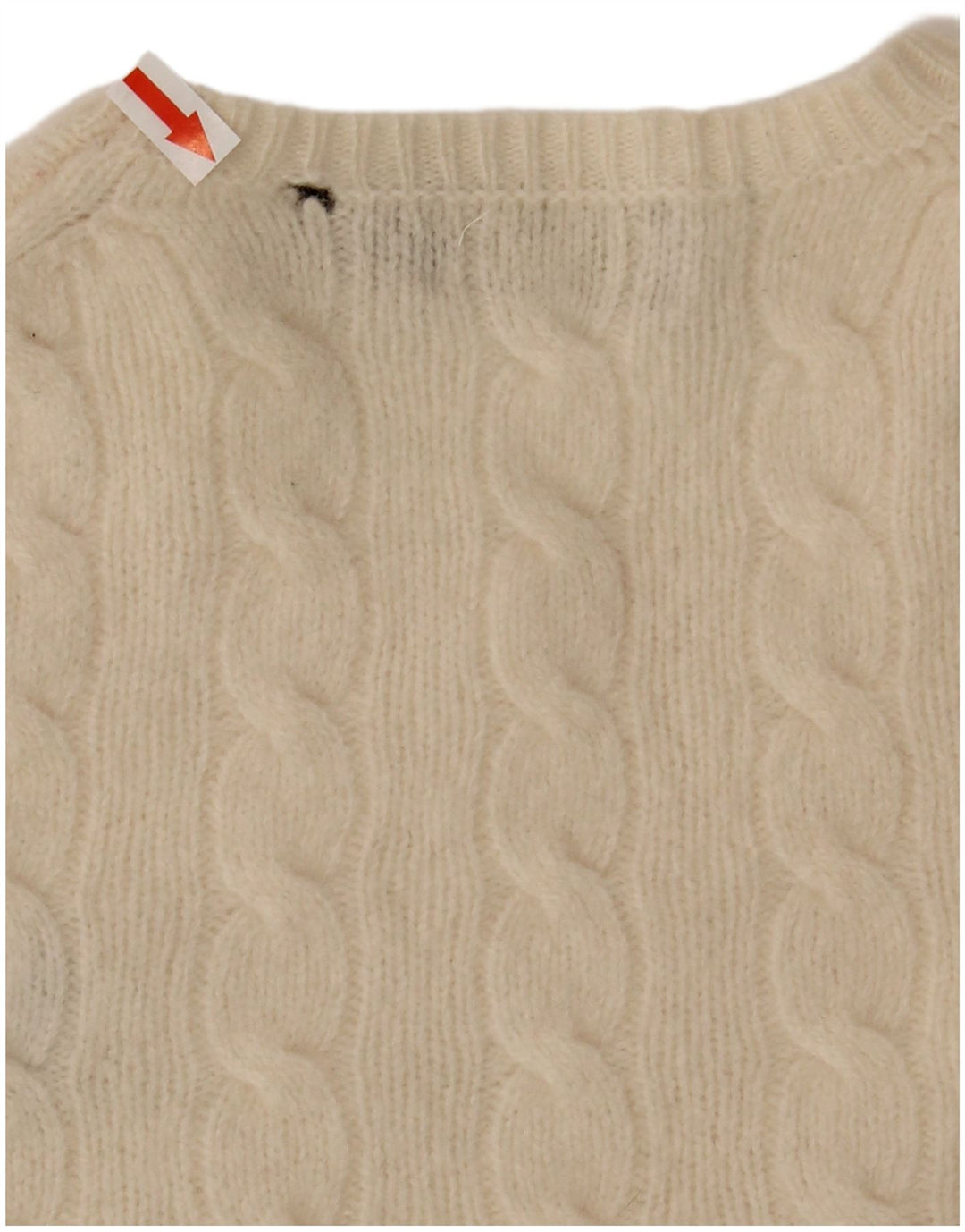 Polo Ralph Lauren ženski džemper s okruglim izrezom UK 12 srednje svijetlo bijela