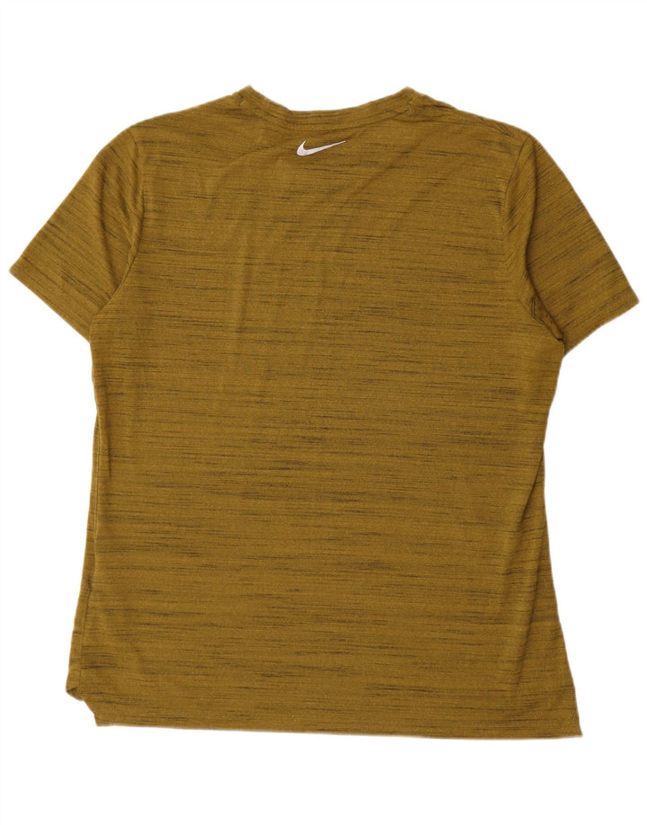NIKE muška Dri Fit majica kratkih rukava, veliki kaki pjegavi poliester