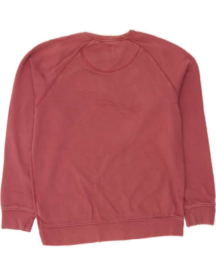 FAT FACE Mens Sweatshirt Jumper Small Pink Cotton Vintage Fat Face and Second-Hand Fat Face from Messina Hembry 
