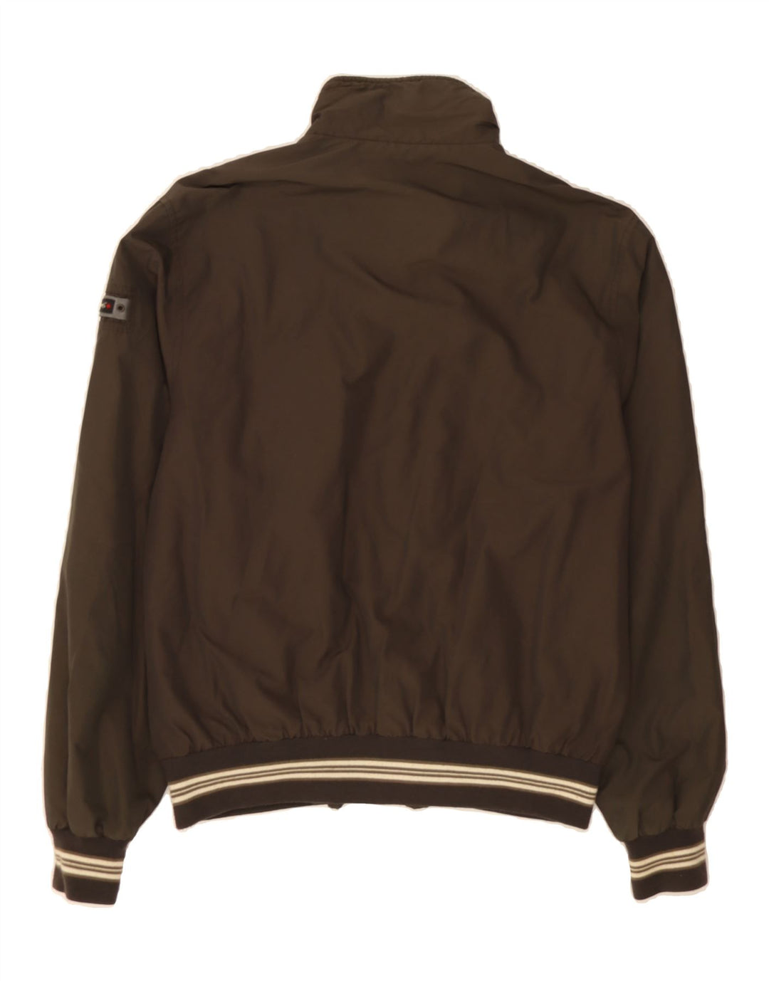 CANADIENS Mens Bomber Jacket UK 42 XL Khaki Cotton Vintage Canadiens and Second-Hand Canadiens from Messina Hembry 