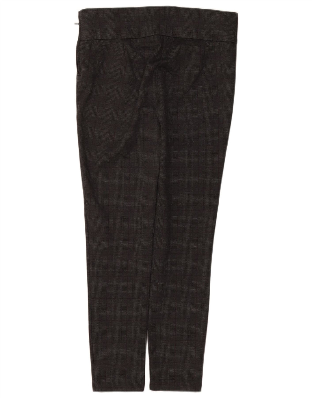 ZARA ženske uske ležerne hlače visokog struka velike W30 L28 sive karirane