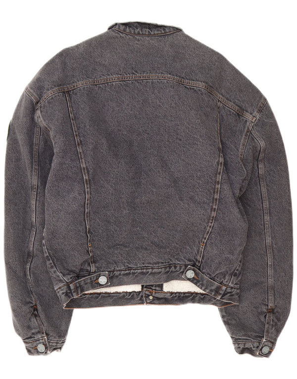 Chambers Mens Sherpa traper jakna UK 38 Srednje sivi pamuk