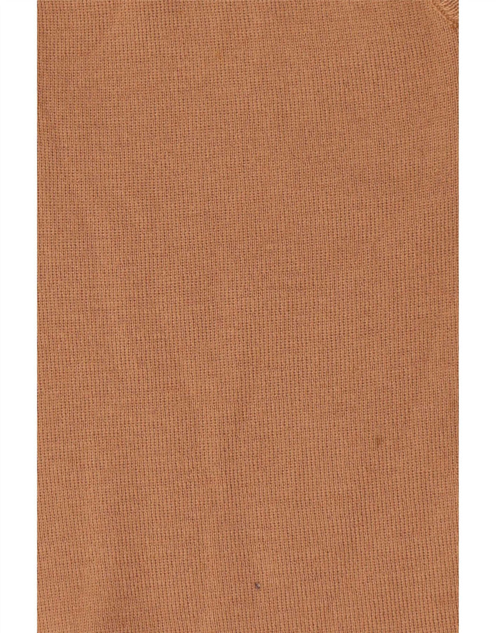 Vintage muški prsluk bez rukava IT 48 srednje bež vuna