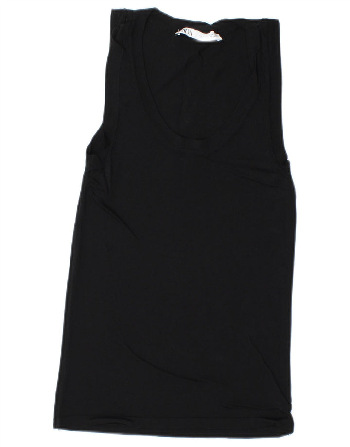 Zara ženski prsluk UK 8 Small Black