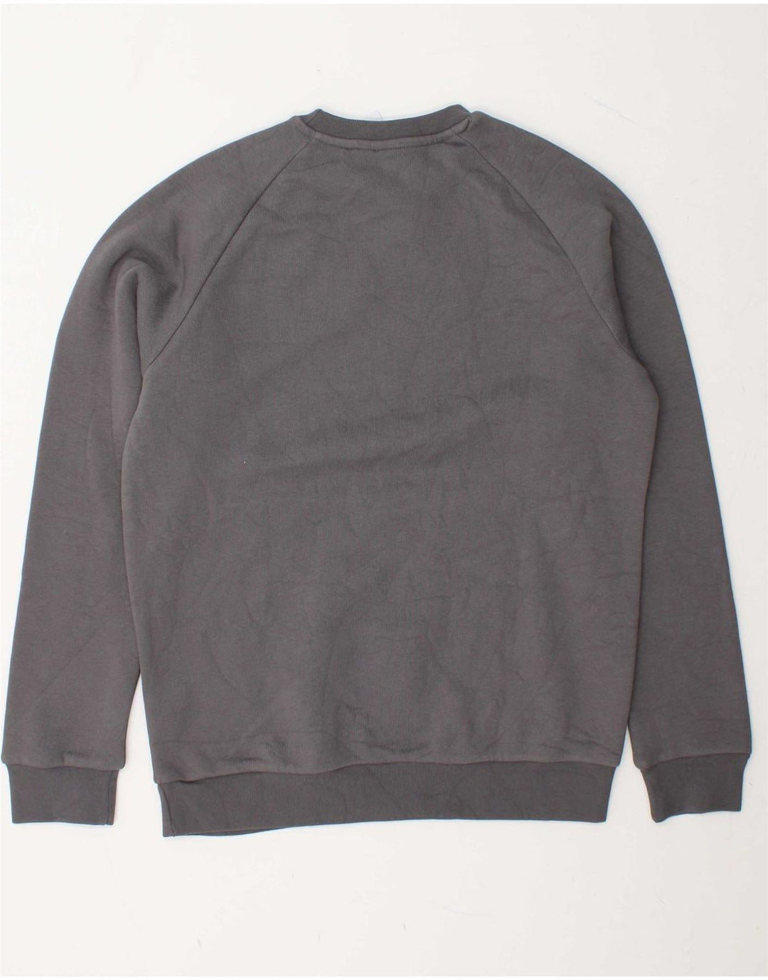 ADIDAS Mens Sweatshirt Jumper Small Grey Cotton