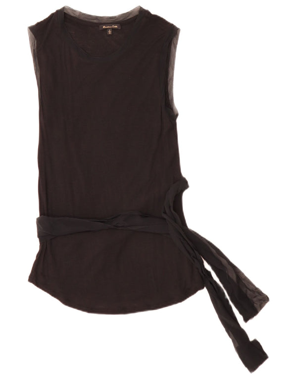 Massimo Dutti Ženska majica bez rukava UK 10 Mala crna