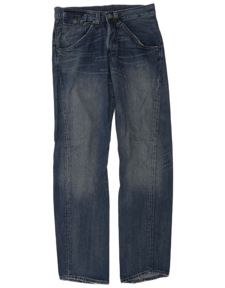 Levi's dizajnirane muške ravne traperice W30 L34 plavi pamuk
