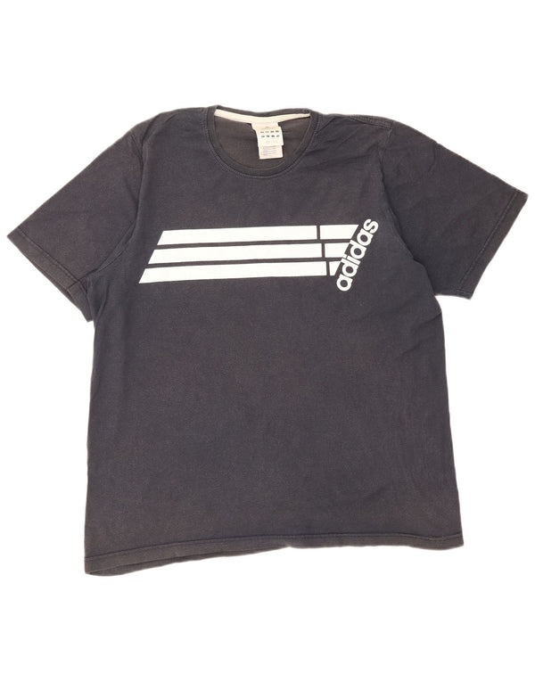 Adidas muška majica kratkih rukava s grafičkim motivima, veliki tamnoplavi pamuk